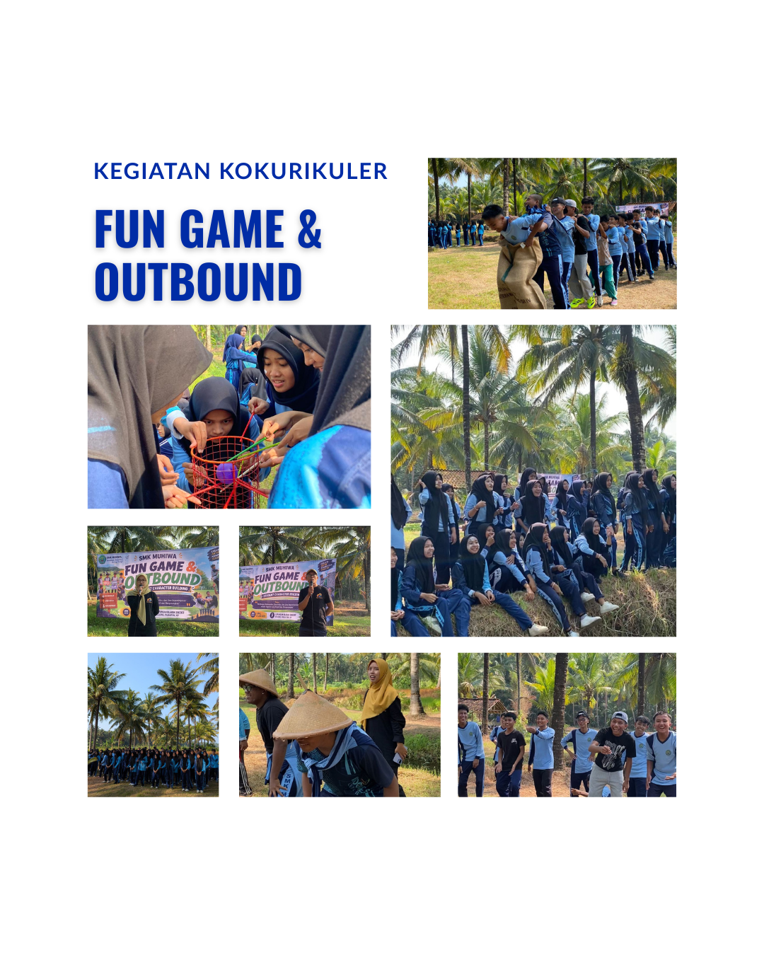 SMK Muhammadiyah 1 Wates Gelar Fun Game & Outbound sebagai Bagian dari Kokurikuler